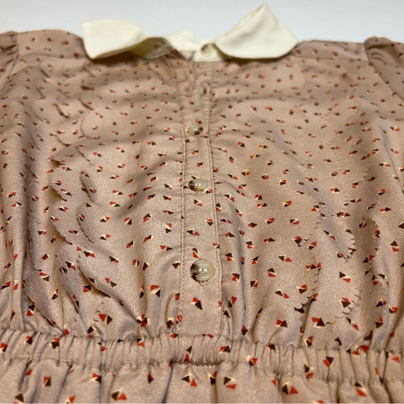 Junior Mugla Medium Collared Short Sleeve Short Dress - Picture 4 of 9